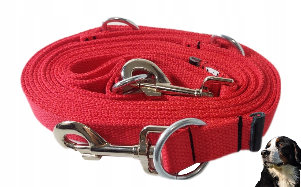 Levně Vodítko s nastavitelnou bavlnou pro velkého psa 2,8 cm 3 m Různé Barvy