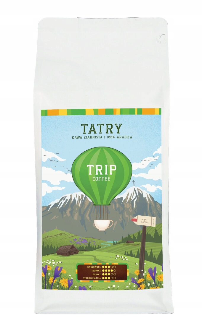 Kawa ziarnista Trip Coffee Tatry 1kg 100% Arabika