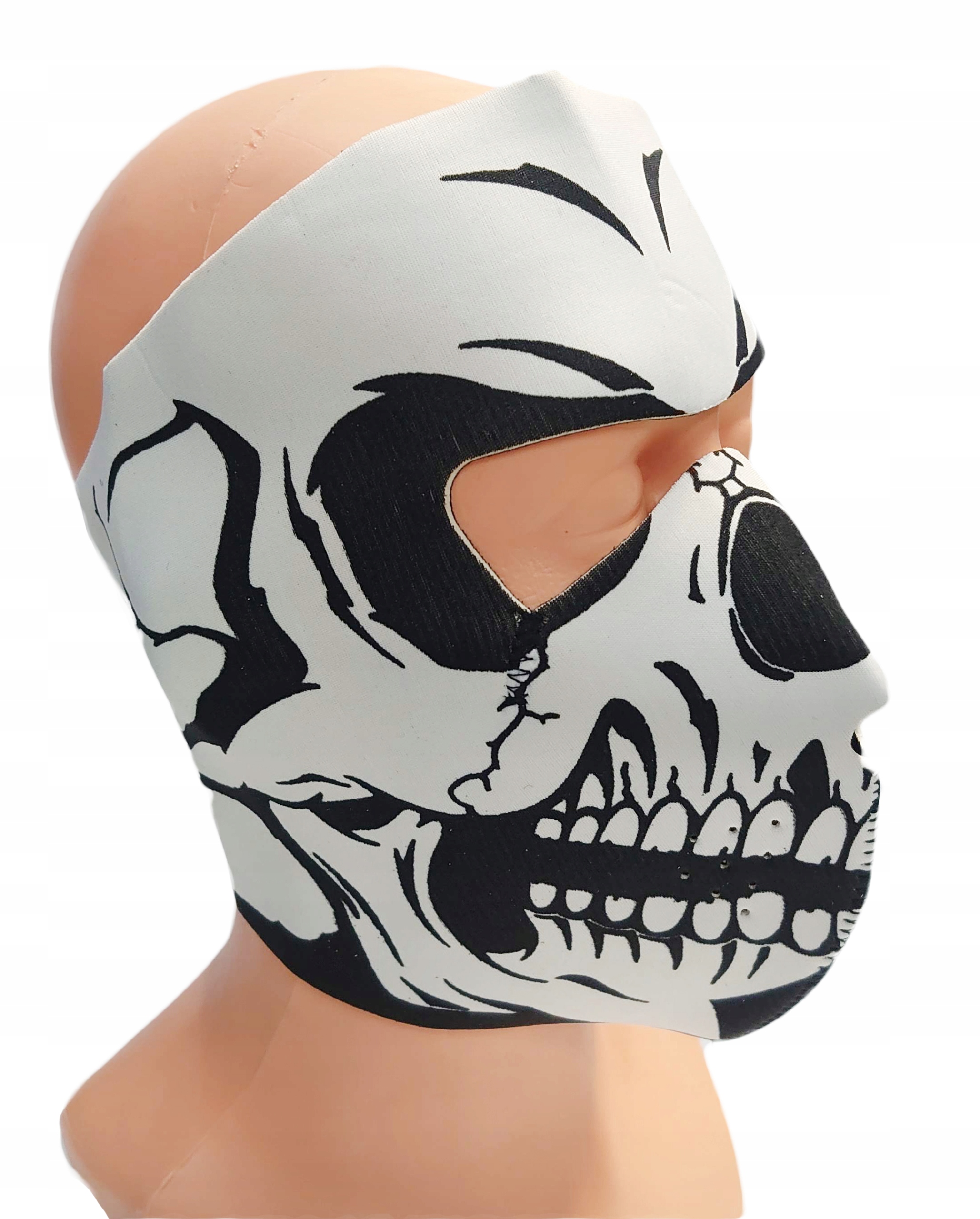 DWUSTRONNA MASKA NEOPRENOWA na TWARZ MOTOR NARTY Producent inny