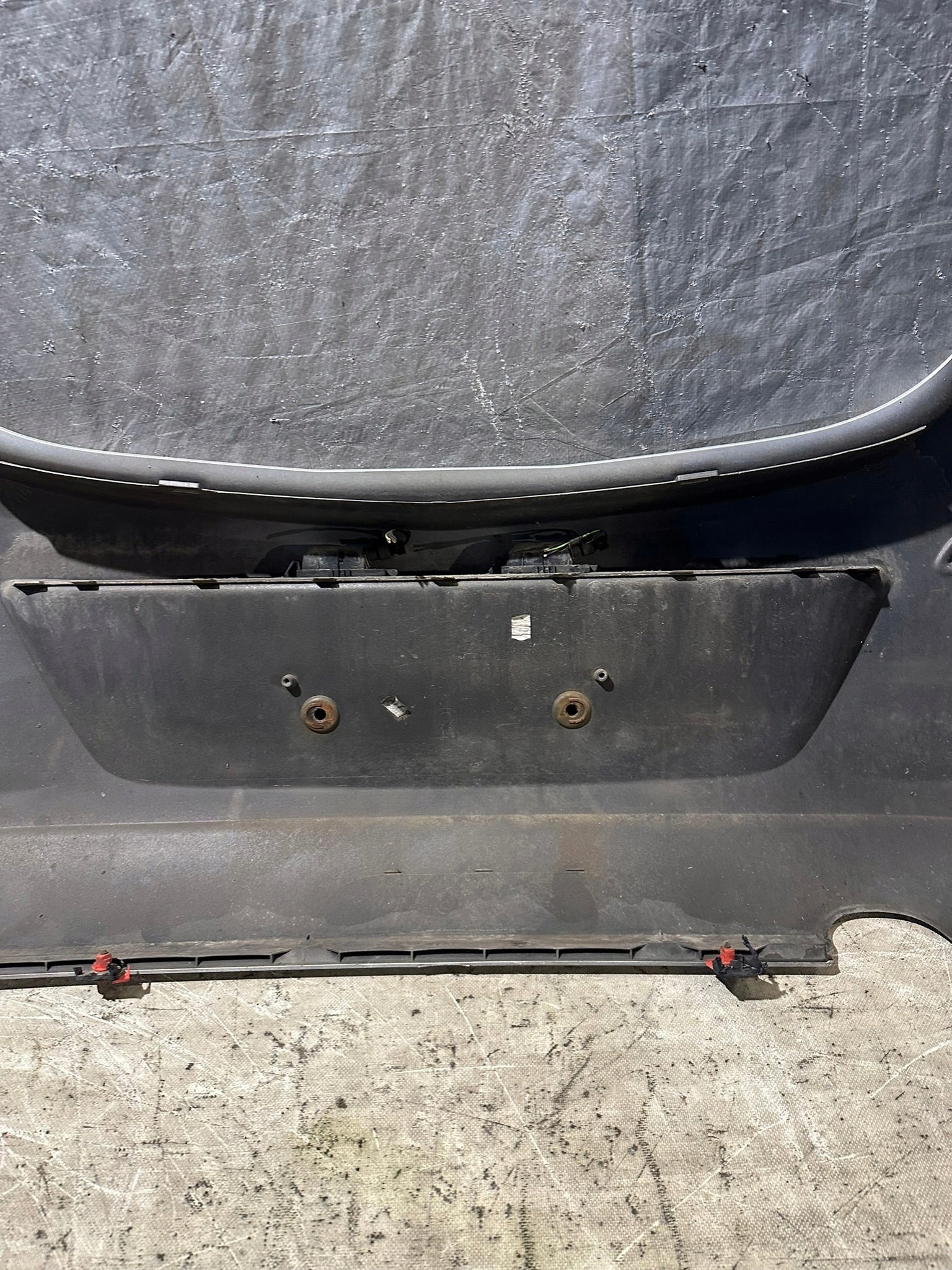 bumper rear OPEL CORSA D 3D Z157