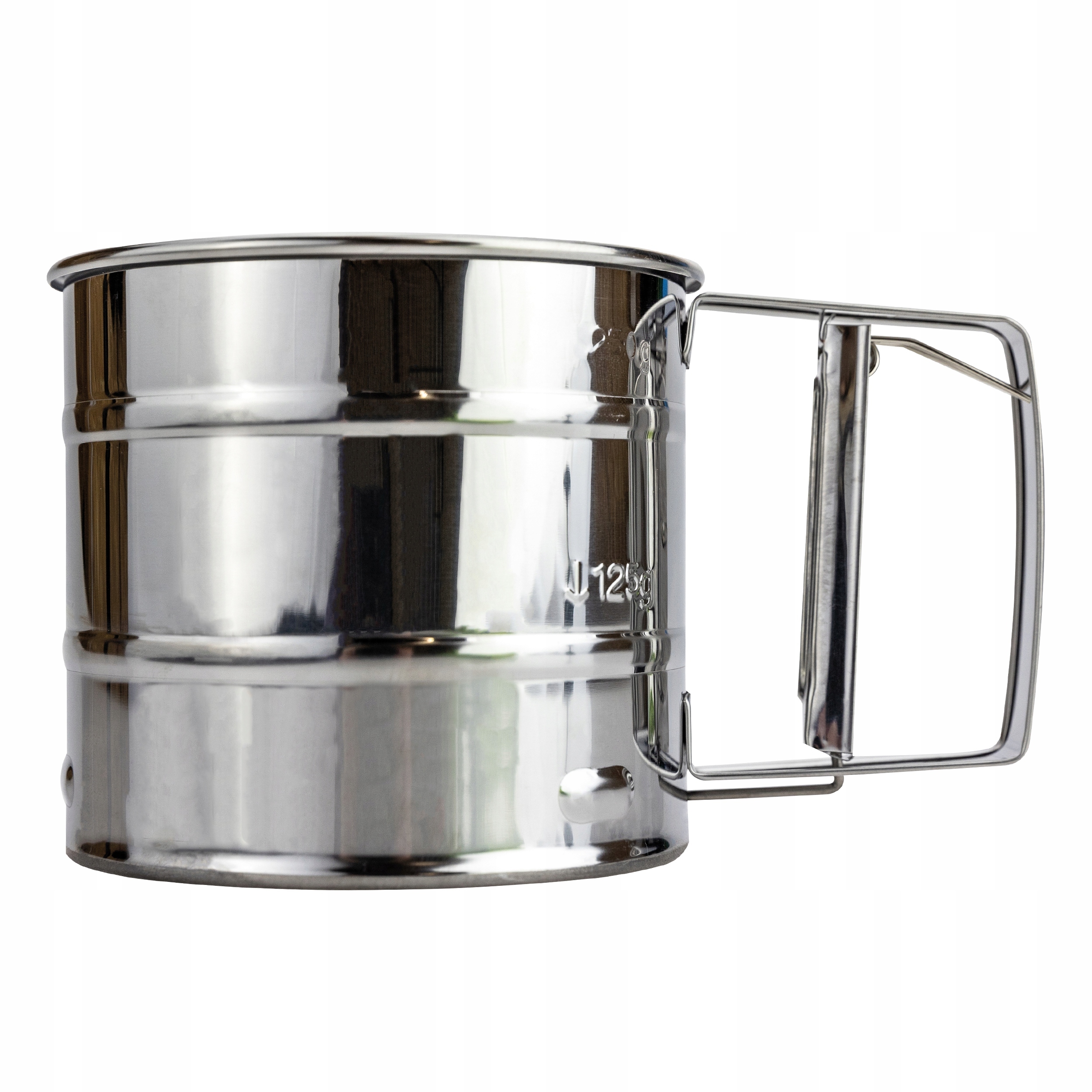 PRZESIEWACZ DO MĄKI SITKO CEDZAK KUBEK DO CIASTA Marka inna