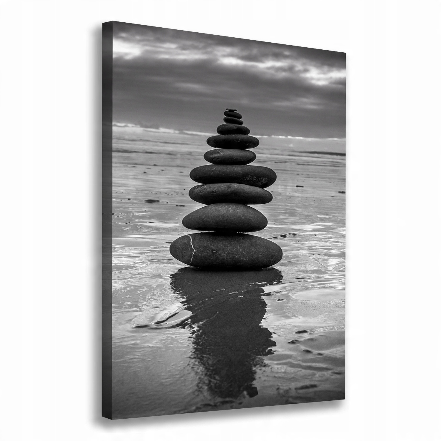 

Foto obraz na płótnie Kamienie na plaży 70x100 cm