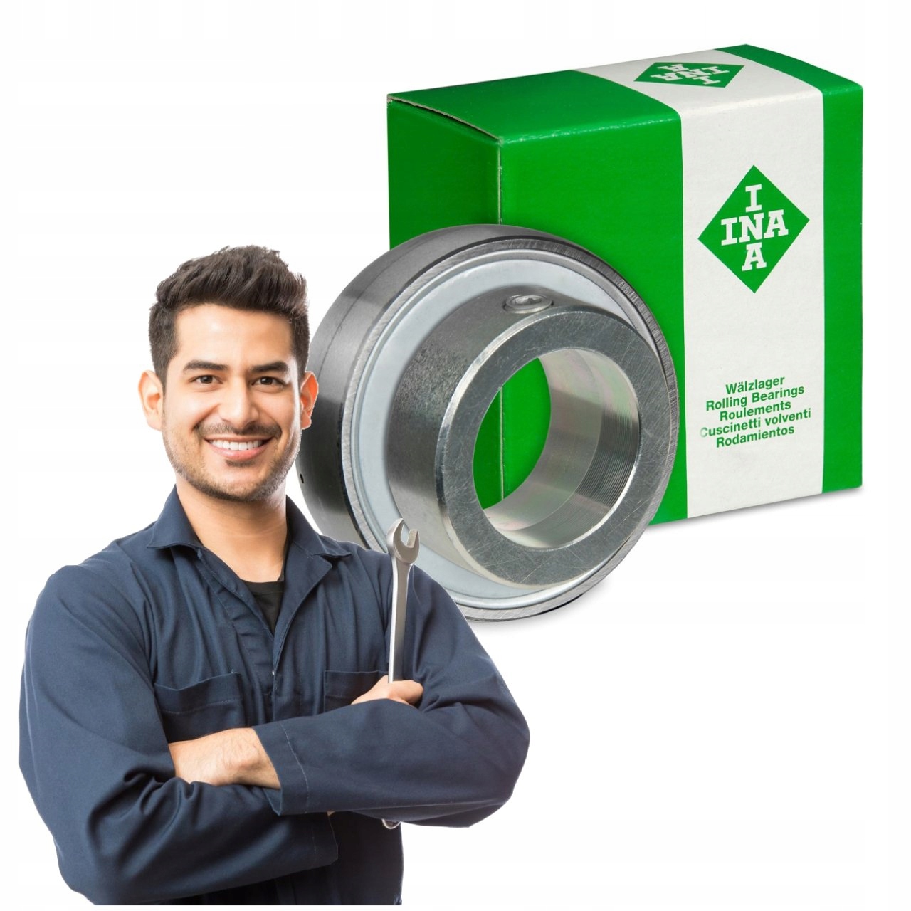 Samonastavitelné Ložisko Grae 40 Npp B Ina 40X80X43,9 Vysoká Nosnost Tichá