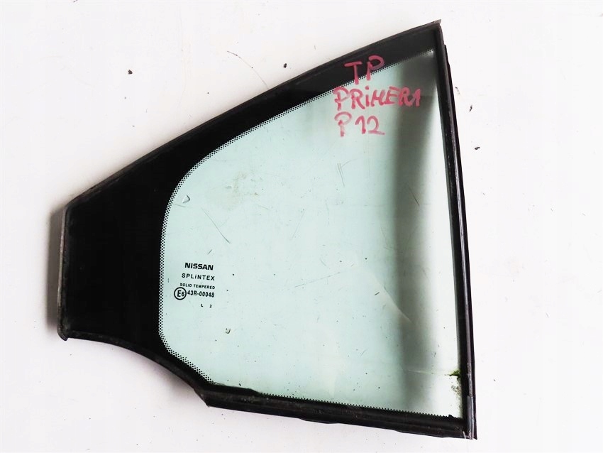 SZYBA TYLNA PRAWA DRZWI NISSAN PRIMERA P12 HATCHBACK 2002-2007 ROK