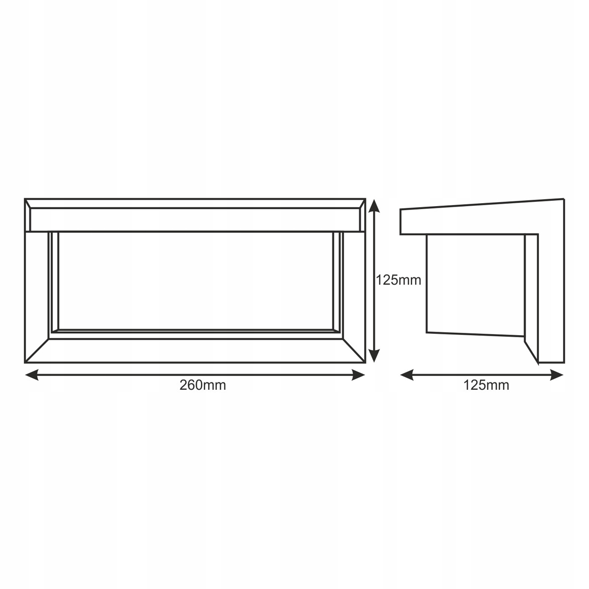 Kinkiet zewnętrzny CETUS LED E27 z czujnikiem Rodzaj gwintu E27