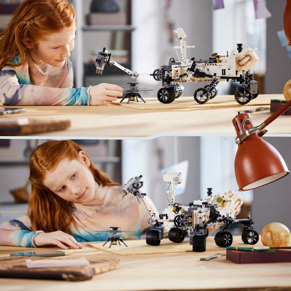LEGO TECHNIC NASA Mars Rover Perseverance 42158 Materiał plastik