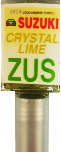 Suzuki Zus Crystal Lime Lakier Samochodowy Zaprawka Do Rys 10 ML Arasystem