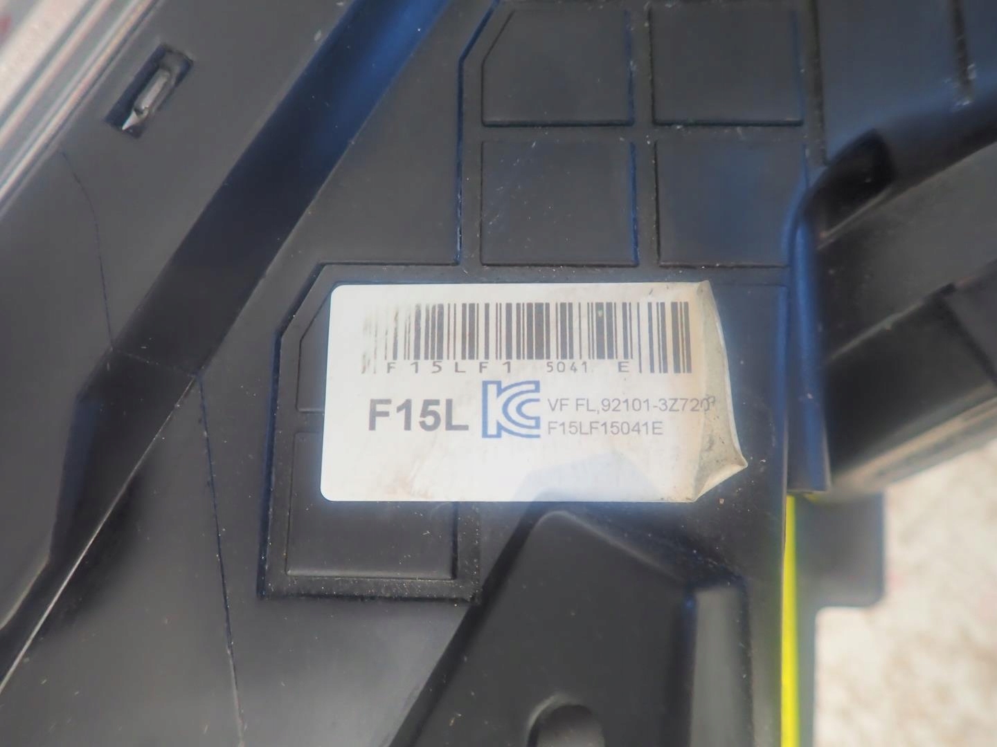 light front left HYUNDAI I40 LIFT 2014- XENON