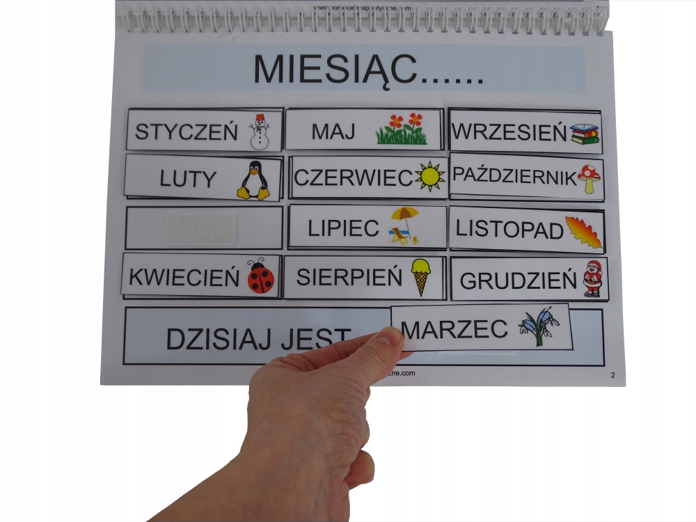 

Mój pierwszy kalendarz Komunikacja z rzepem