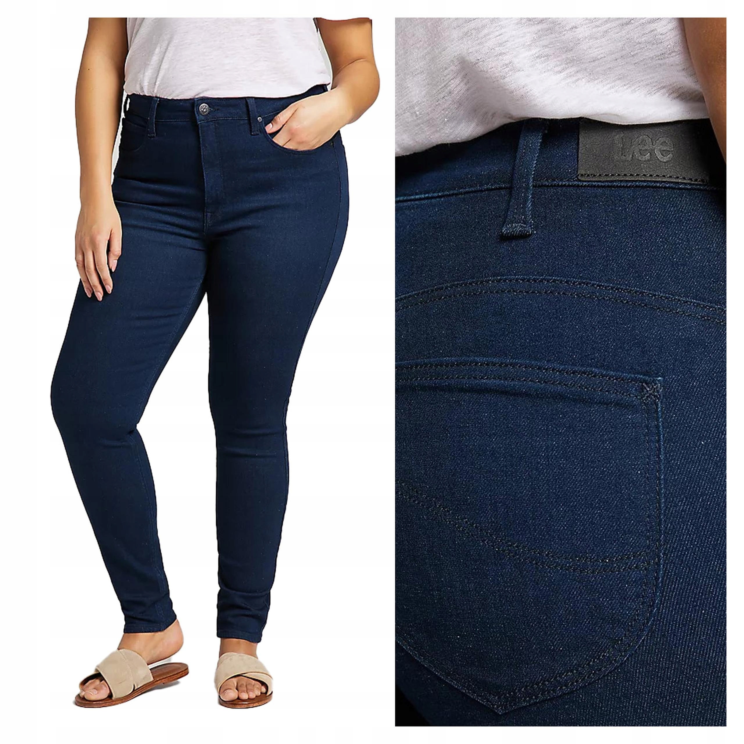 Lee Scarlett High Dámské Džínové Kalhoty W34 L33