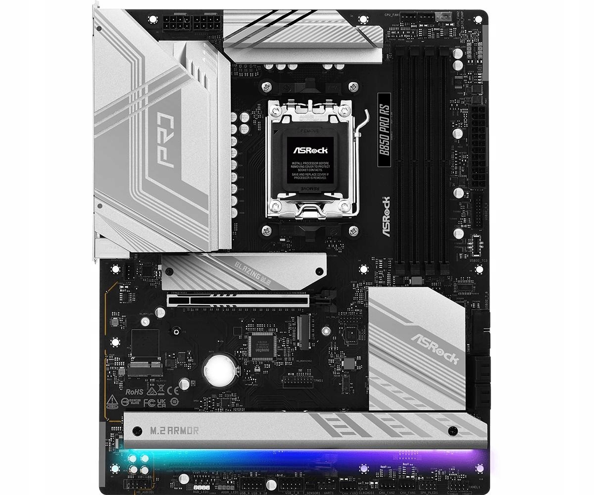 Płyta główna B850 Pro Rs AM5 4DDR5 Atx