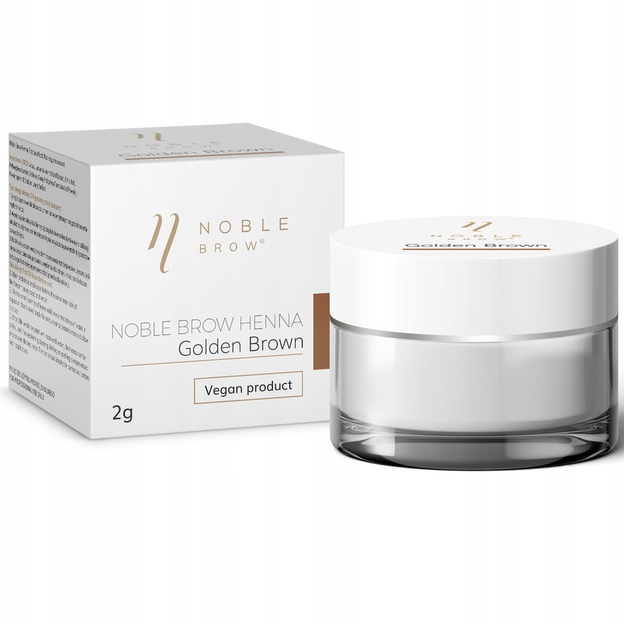 

Henna pudrowa do brwi Noble Brow Golden Brown