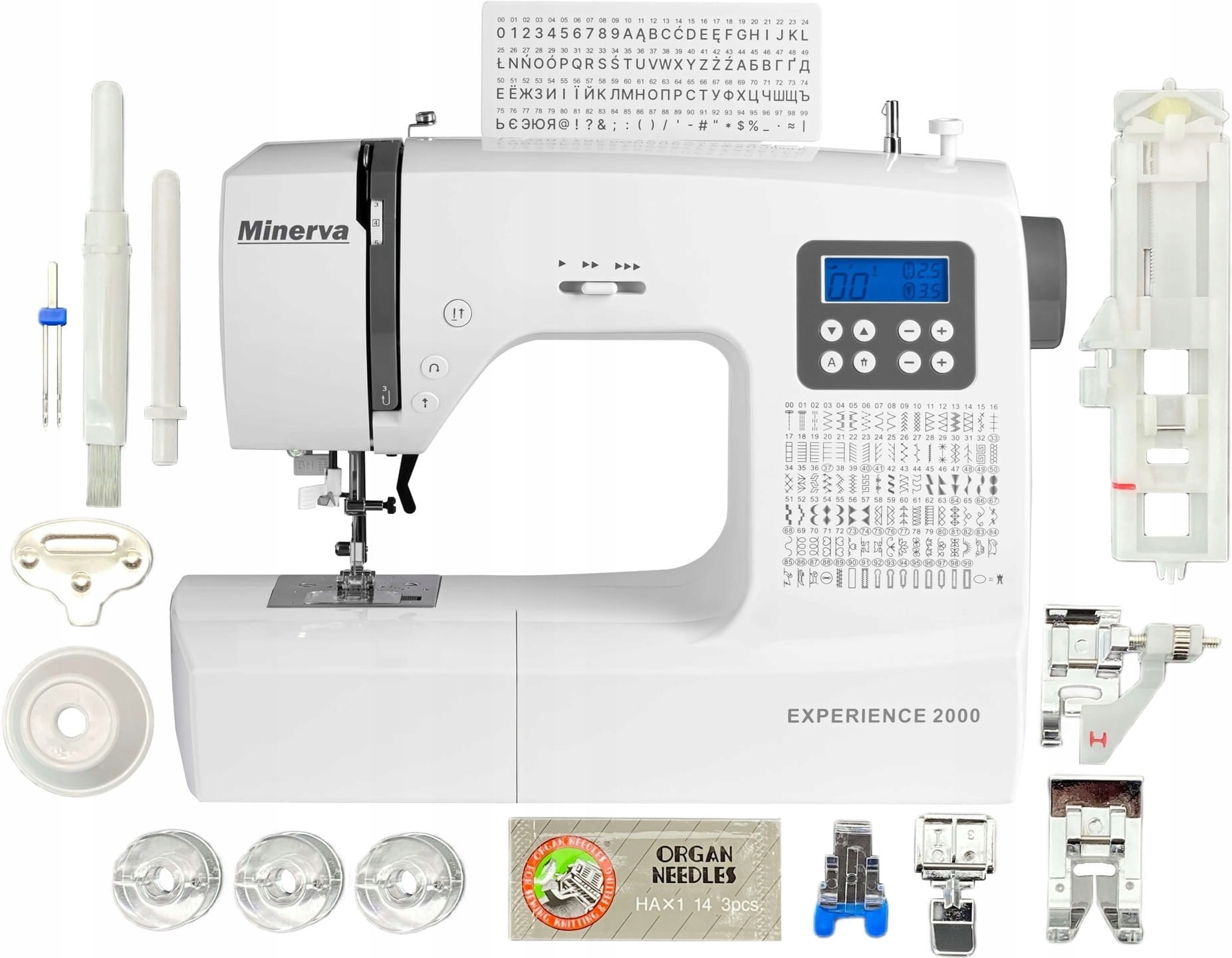 Komputerowa Maszyna Do Szycia domowa Minerva Experience 2000