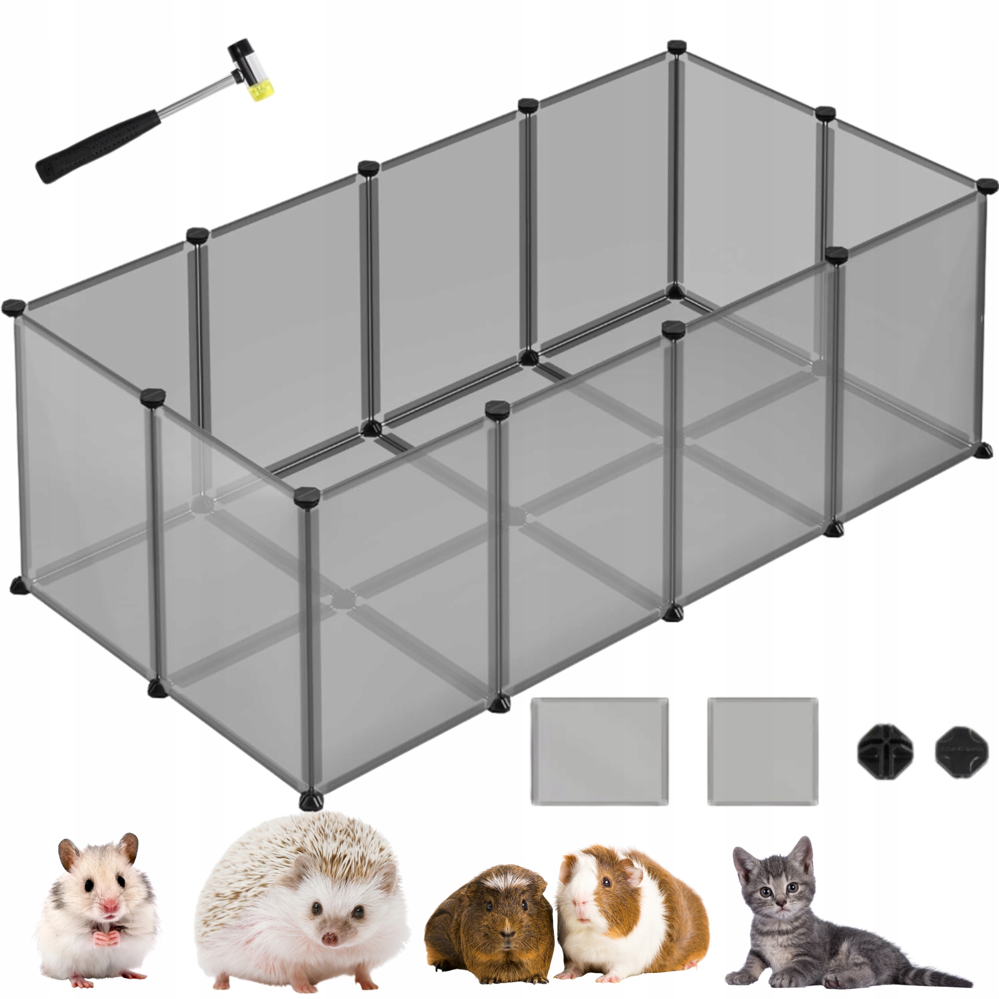Ohrada Pro Zvířata Výběh Pro Hlodavce Králíků Ježka Křečka Prasátka Klec