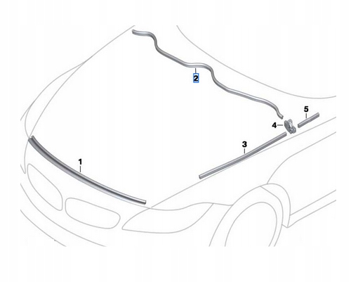 ПРОКЛАДКА KOMORY ДВИГАТЕЛЯ BMW Z4 E89 ЗАД 7191527 фото 2