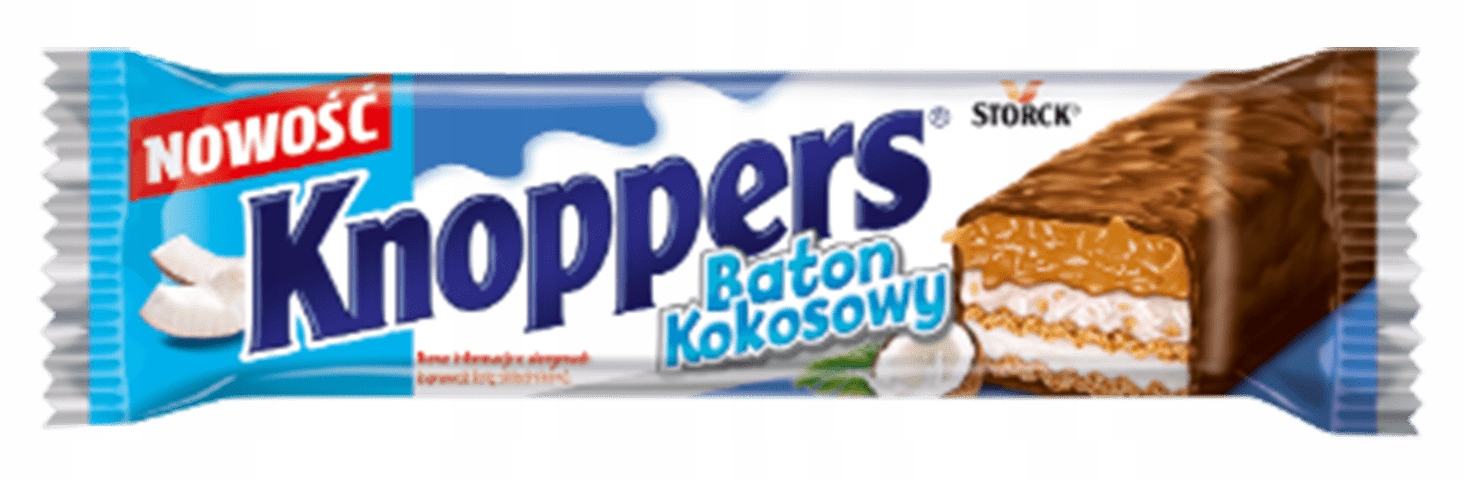KNOPPERS Baton Orzechy Ziemne 40g - Pakomarket