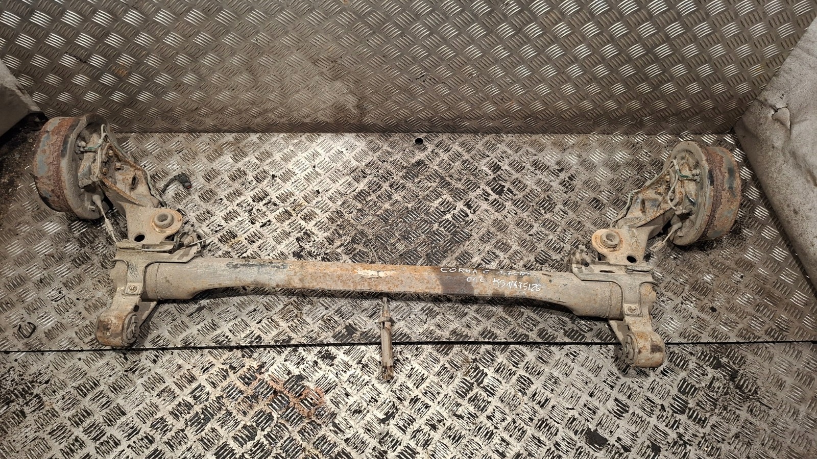 Achsträger heck OPEL CORSA C
