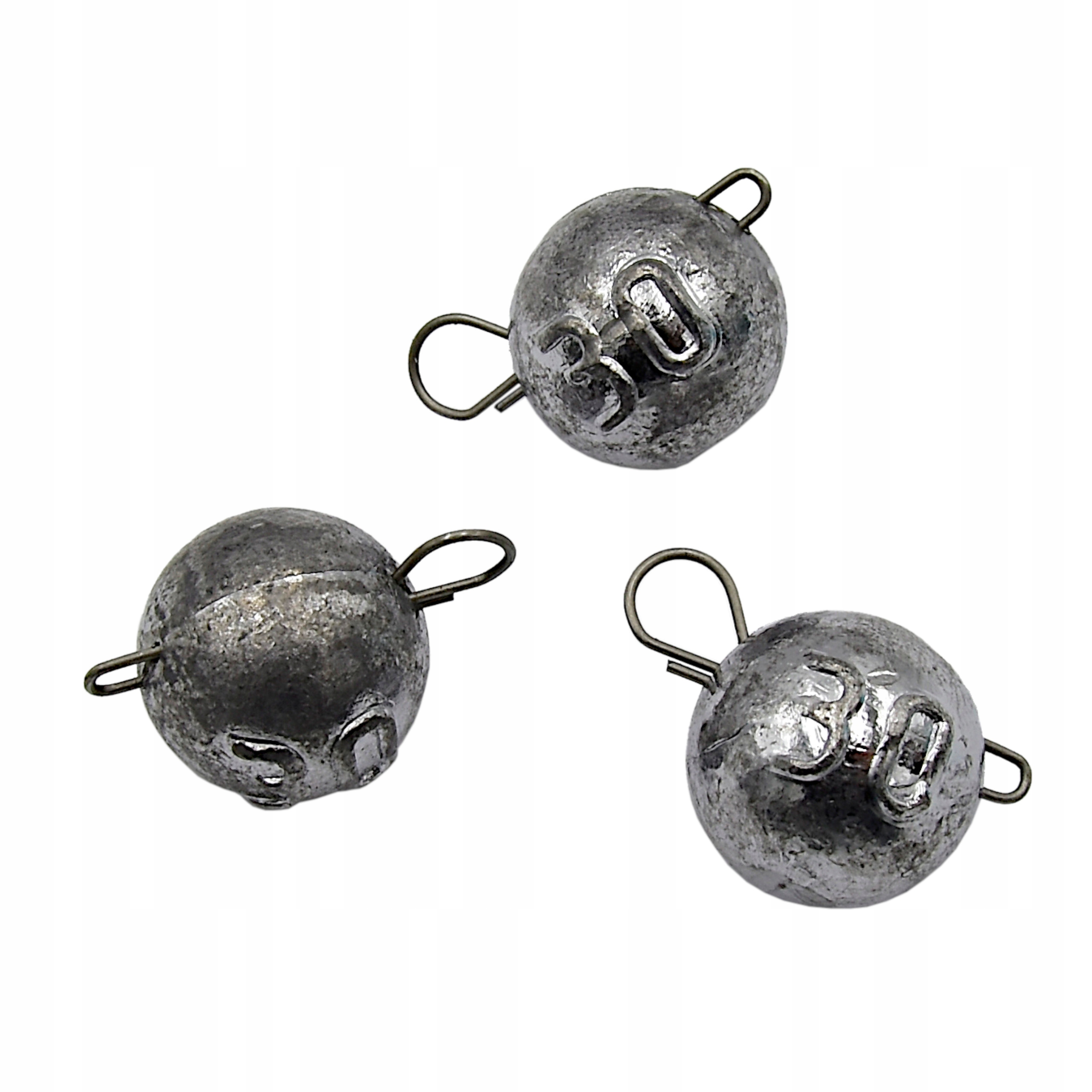 Czeburaszka główka ołowiana składana 30 g - 3 szt