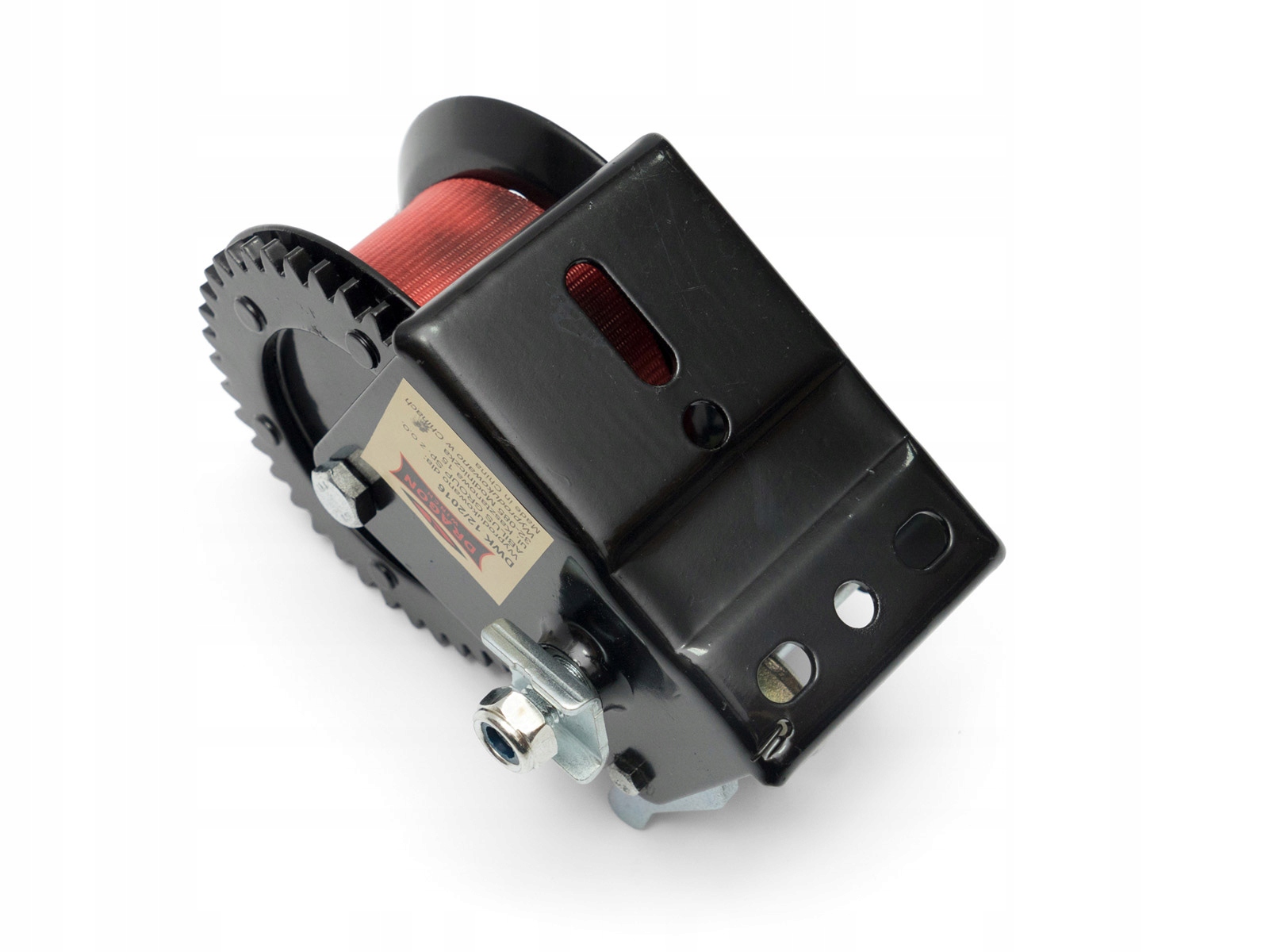 WYCIAGARKA WCIAGARKA KORBOWA PASOWA RECZNA 545kg Producent code DRAGON WINCH DWK12