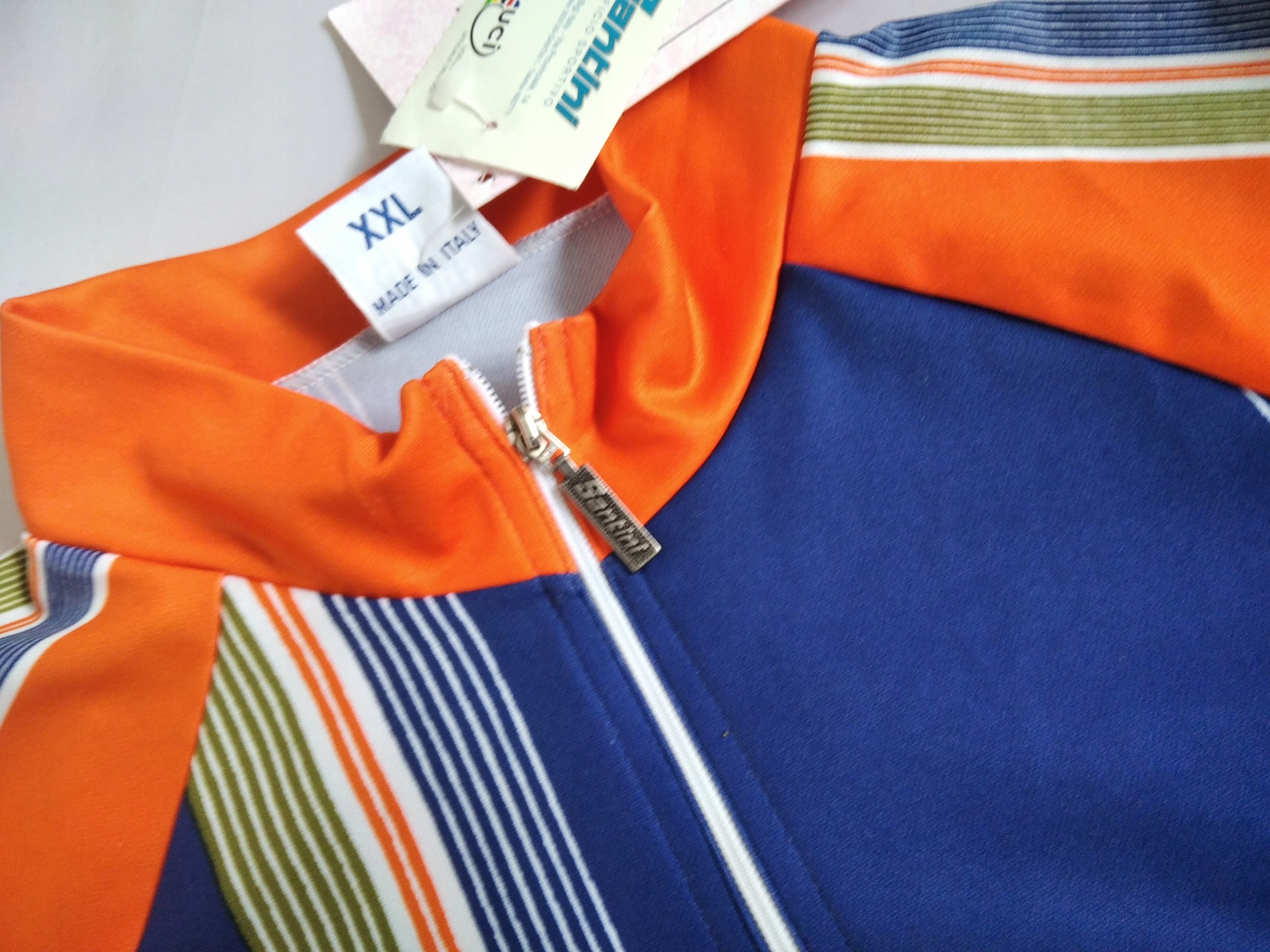 Koszulka Santini XXL retro styl Nowa UCI ITALY Marka Santini