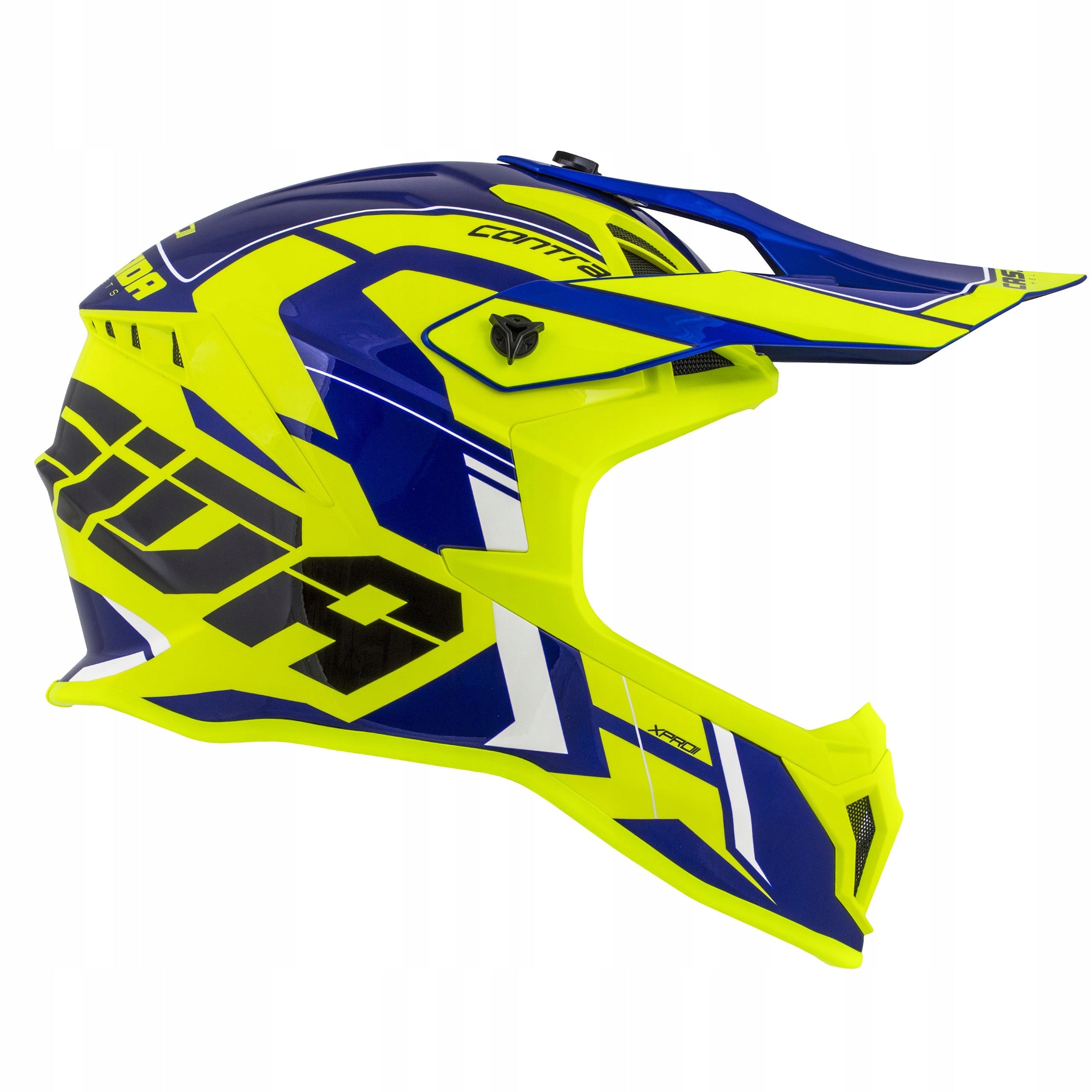 SOS CASSIDA KASK MOTOCYKLOWY CROSS WŁÓKNO SZKLANE Rodzaj zapięcia DD