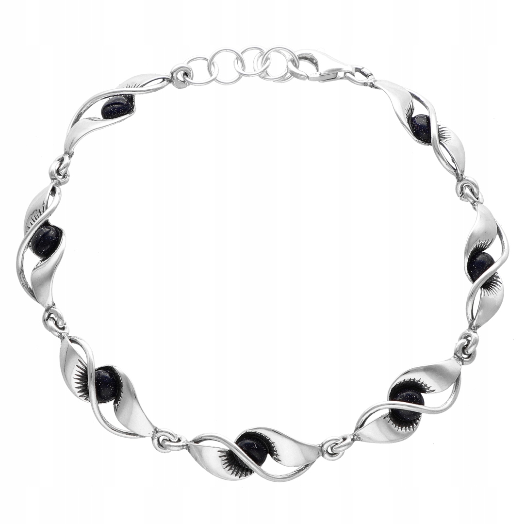 Náramek s Káhirskou nocí stříbro