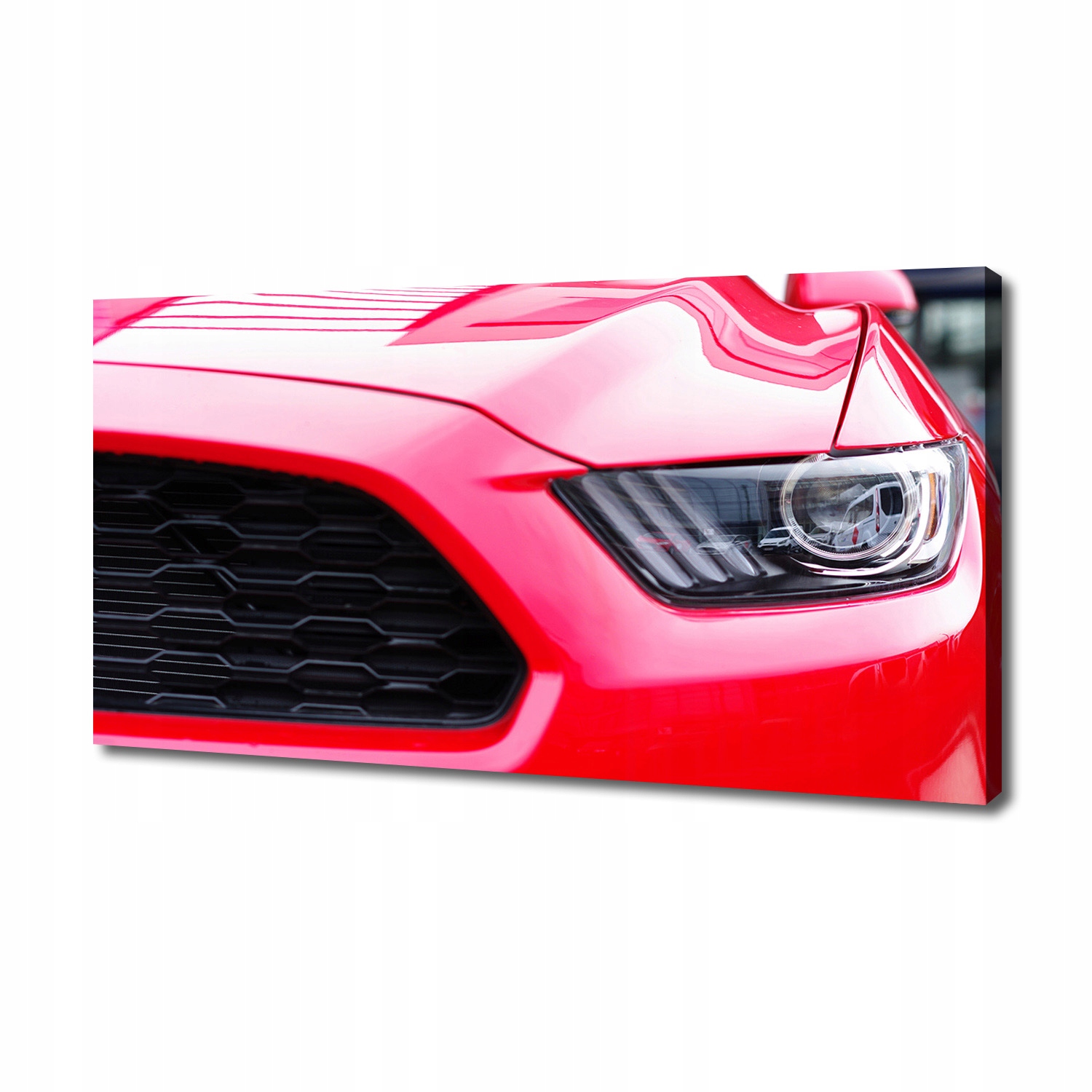 

Foto obraz na płótnie Czerwony mustang 140x70 cm