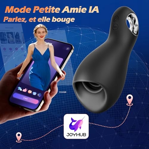 ELECTRICZNY MASTURBATOR DLA MĘŻCZYZN Z 5 TRYBAMI LIZANIA I 10 WIBRACJAMI — miniatura 6