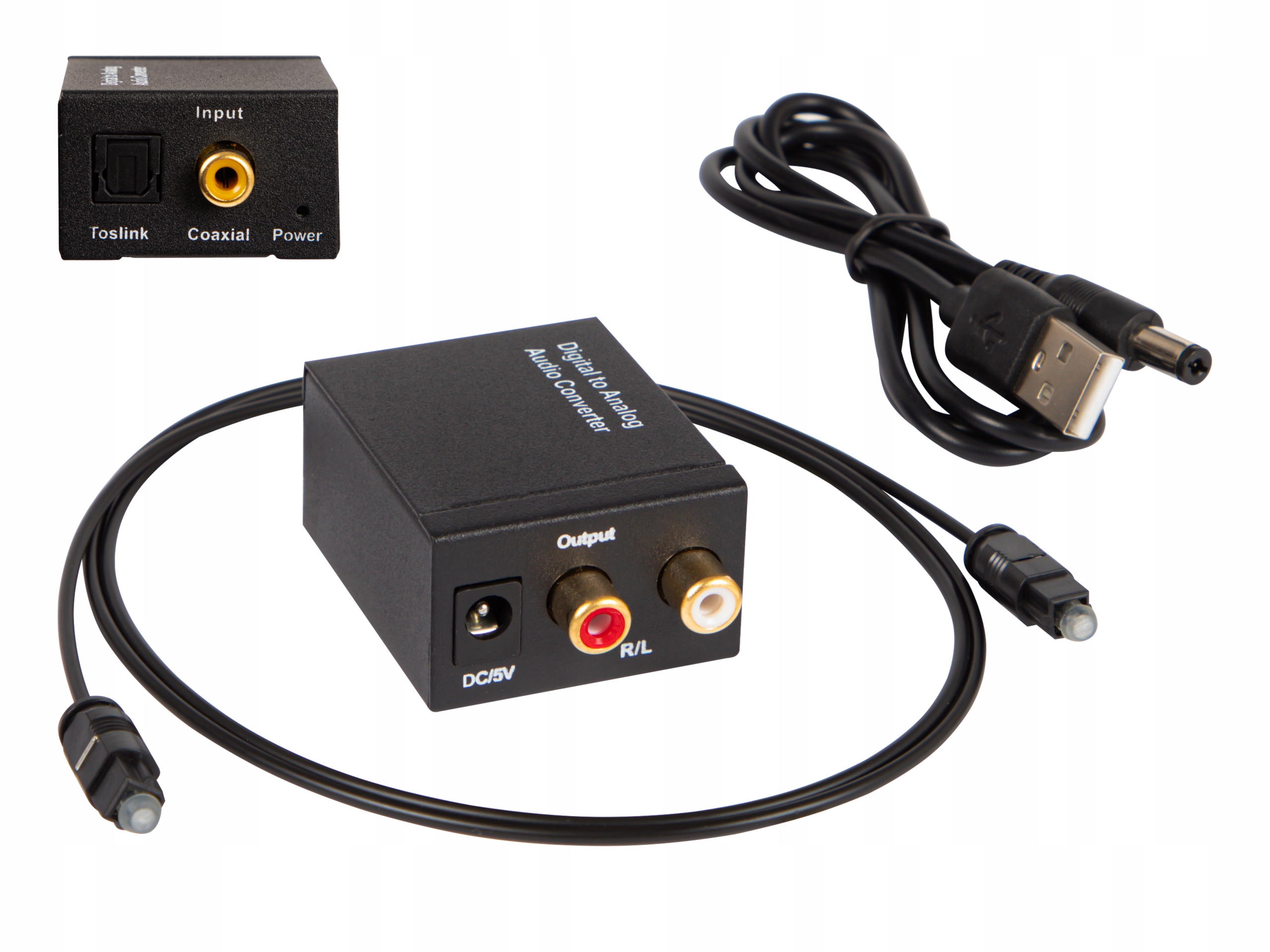 KONWERTER OPTYCZNY DAC COAXIAL TOSLINK RCA CINCH Marka Blow
