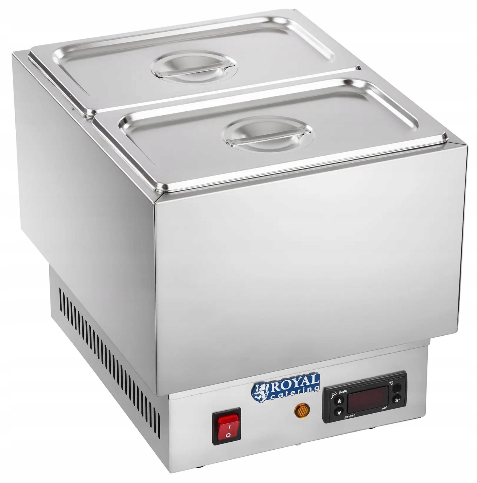 Шоколадный нагреватель 2 контейнера GN 1/4 ROYAL CATERING RCCM - 250-2GN