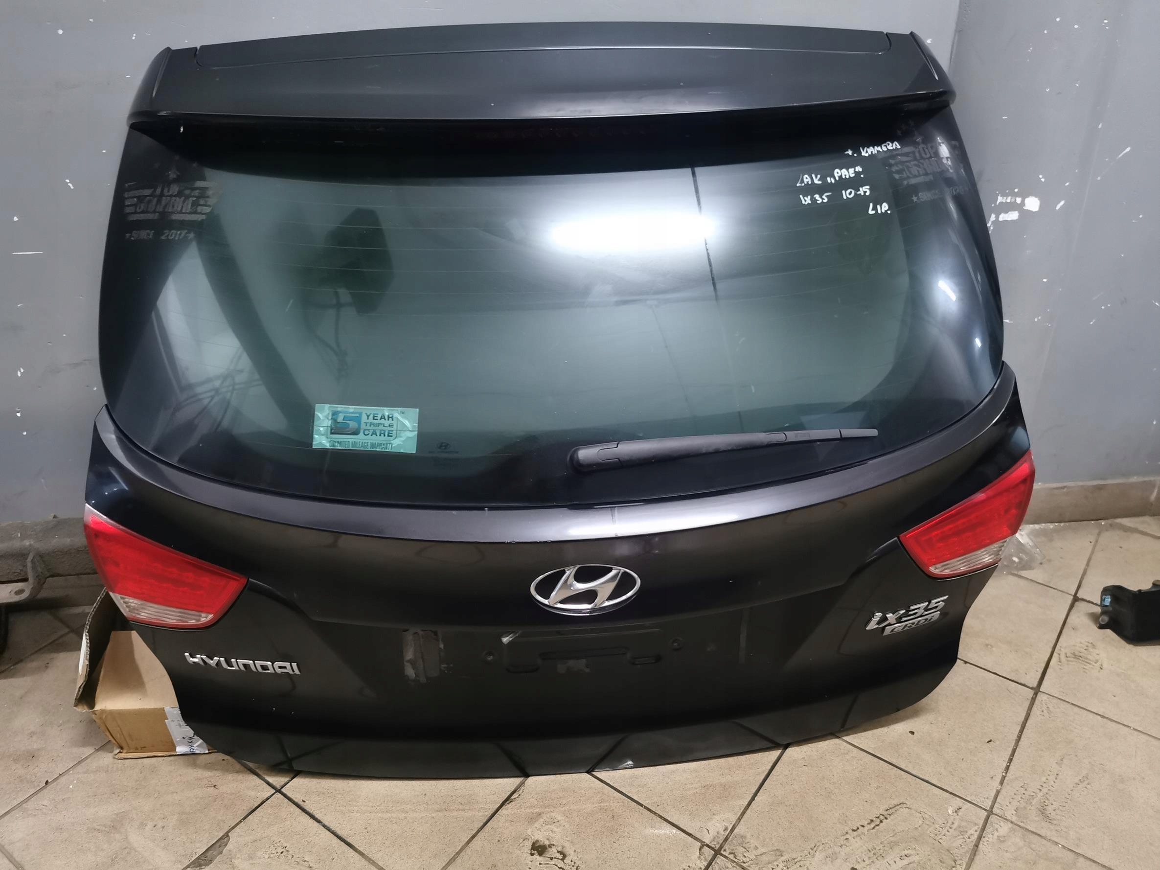 trunk door boot complete KAMERA HYUNDAI IX35 PAE