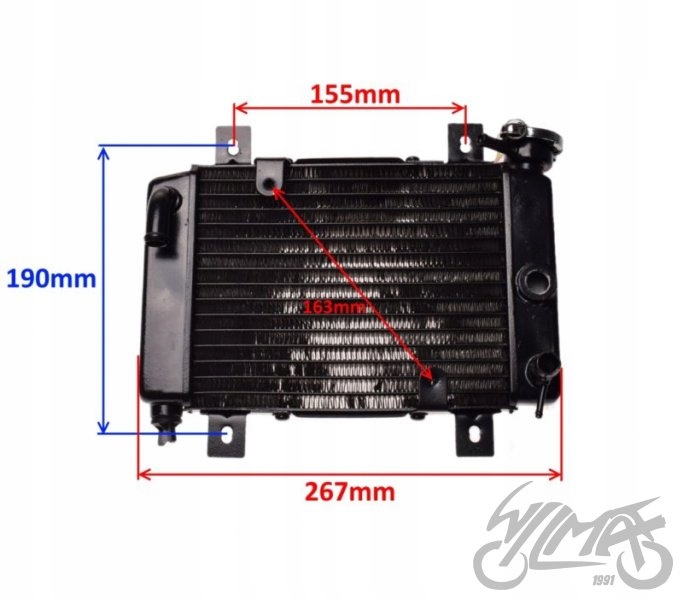 CHŁODNICA CIECZY ATV200 Producent inny