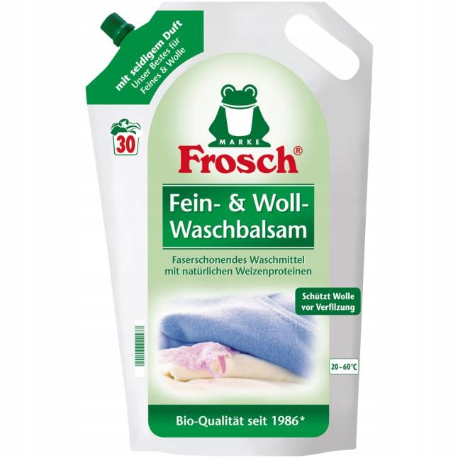

Frosch ekologiczny płyn do prania wełny i jedwabiu