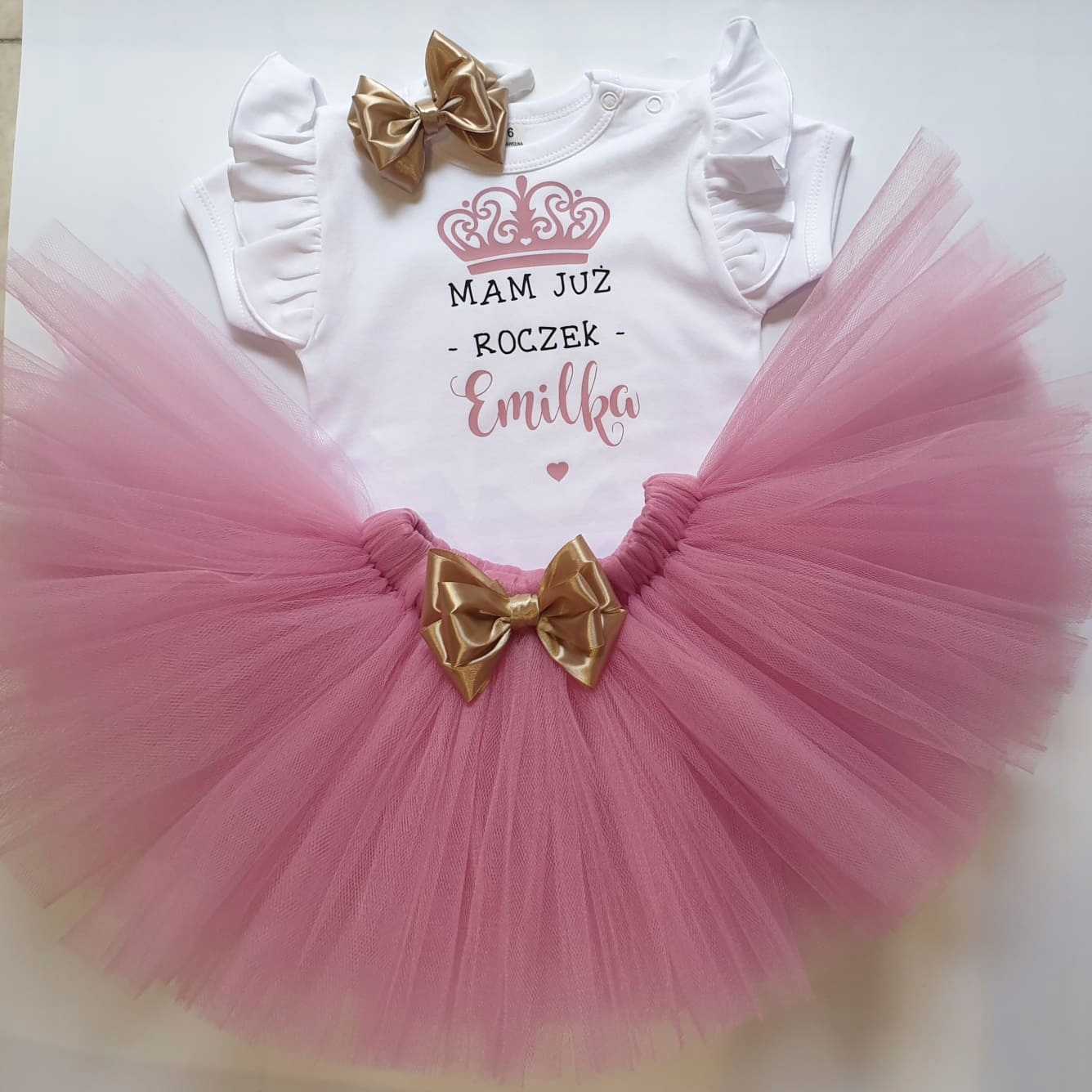 MAM JUŻ ROCZEK komplet urodziny FALBANKI IMIĘ 86 Marka Inna marka