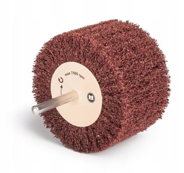 WŁÓKNINA ŚCIERNA NA TRZPIENIU ŚCIERNICA LISTKOWA 80x50 P180 FINE