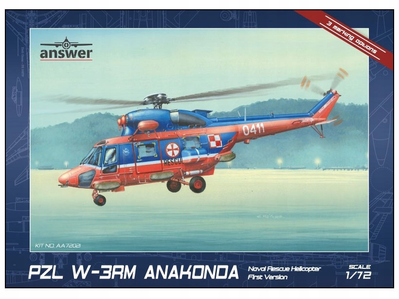 Vrtulník Pzl W-3RM Anakonda AA72021 Answer