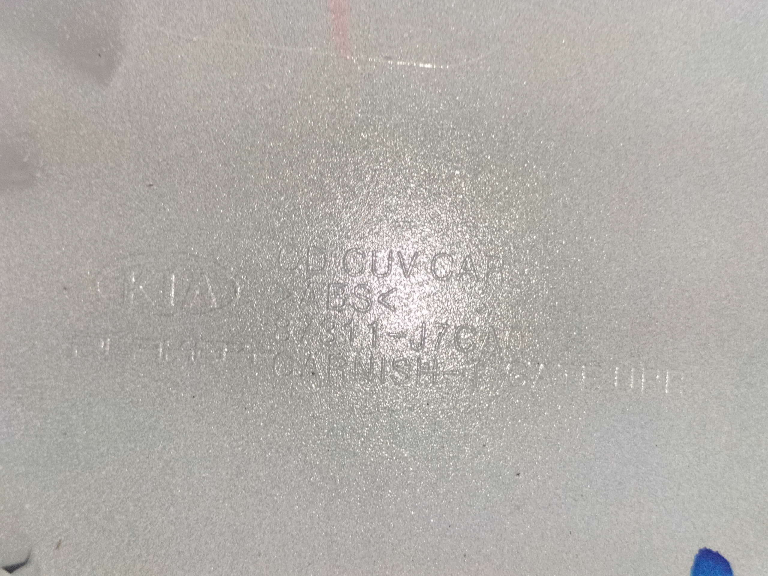 cap cap bonnet boot rear part KIA X-CEED XCEED 19