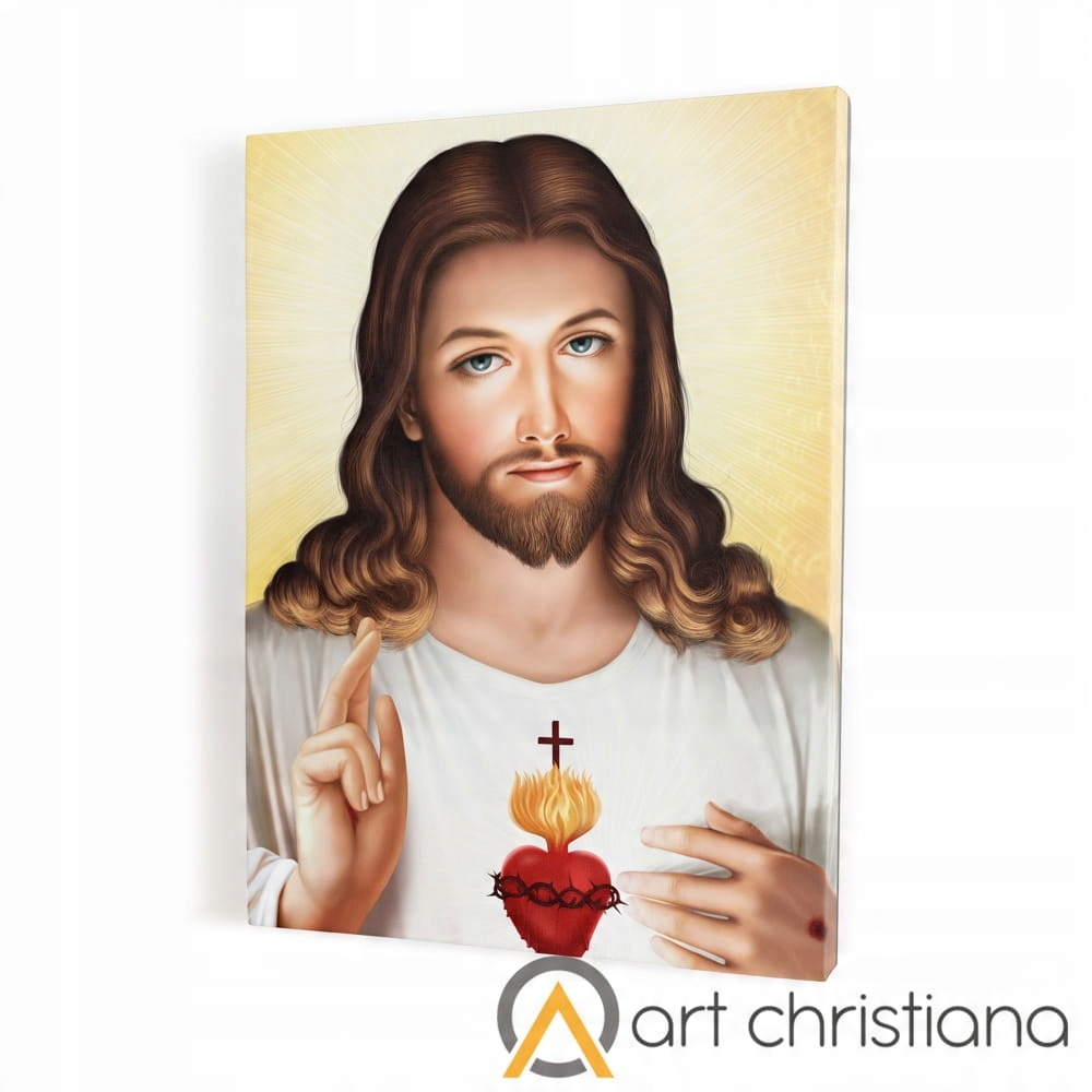 

Obraz religijny Serce Jezusa, płótno canvas