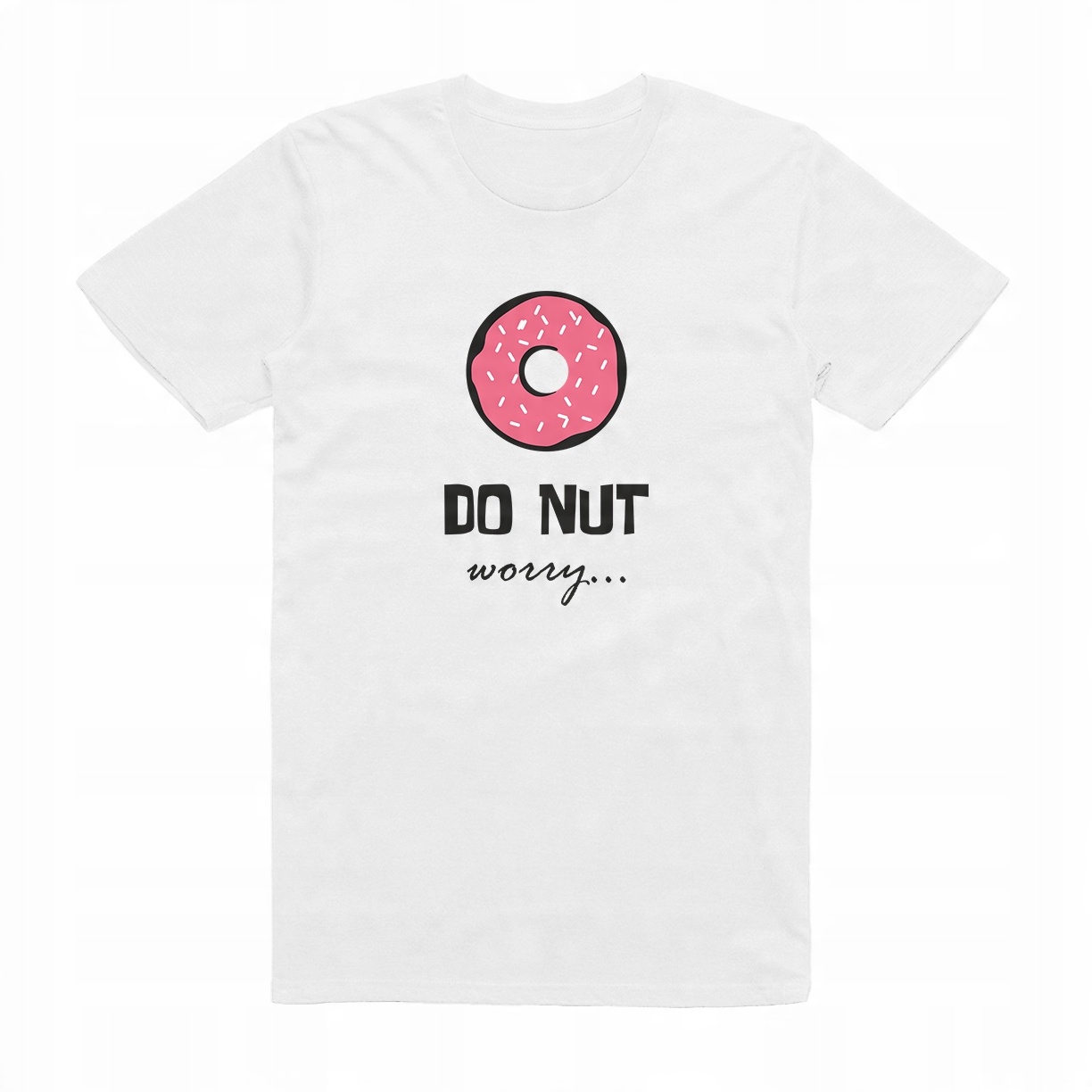 

S - Koszulka T-shirt Donut Don't Worry Be Happy