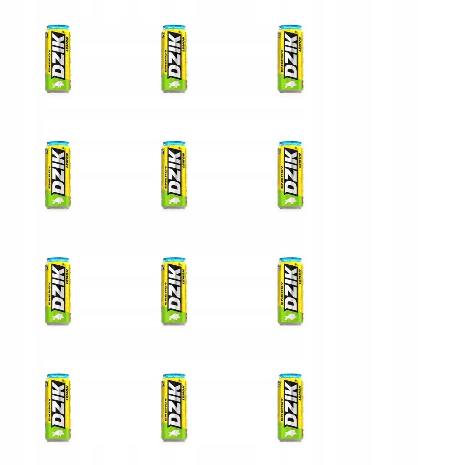 12x 500ml Dzik energy lemon napój energetyzujący Zgrzewka