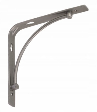 

Wspornik półki ozdobny stal Bow 150 Srmt 150x150