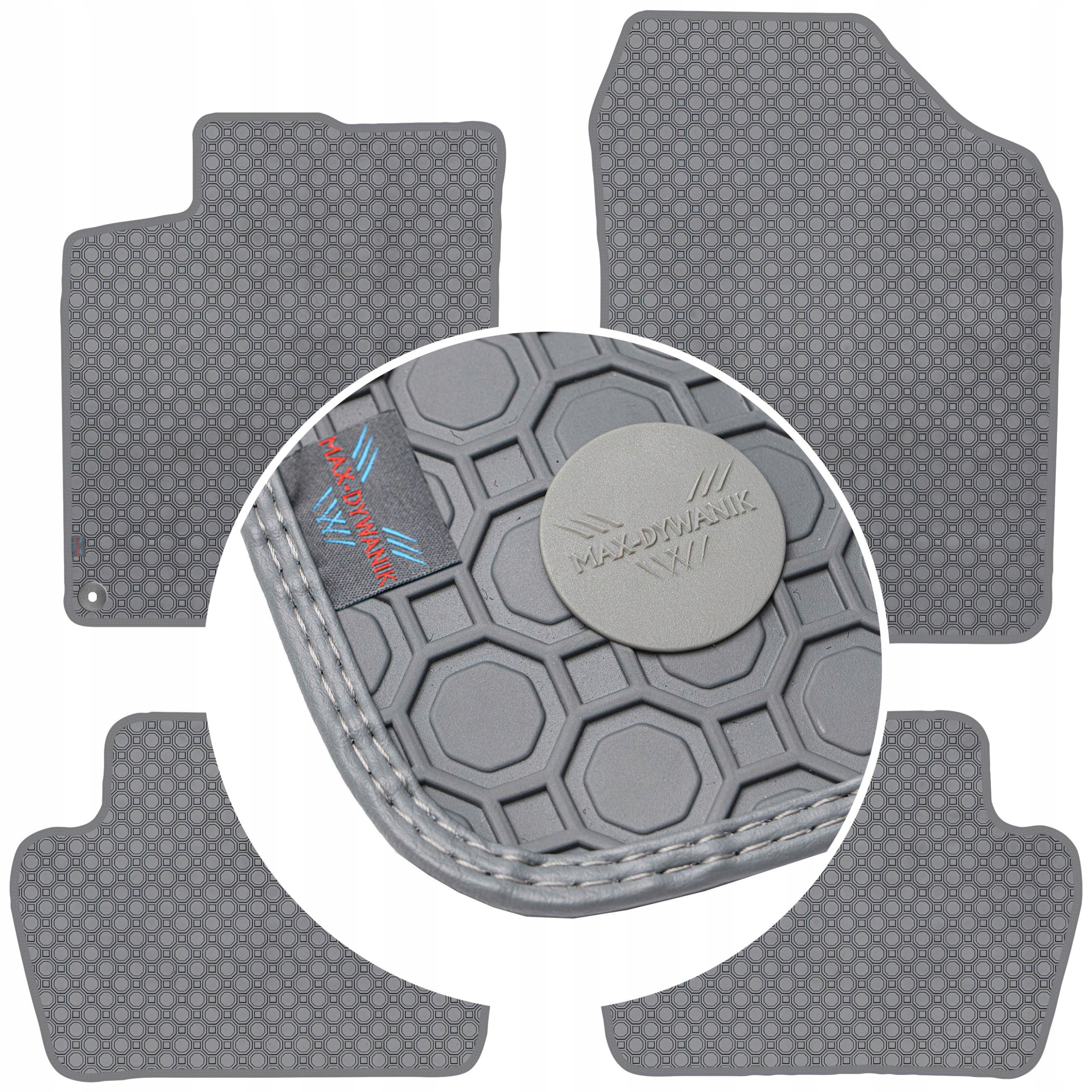 Citroen C4 II 2010-2018 Koberce Popielate