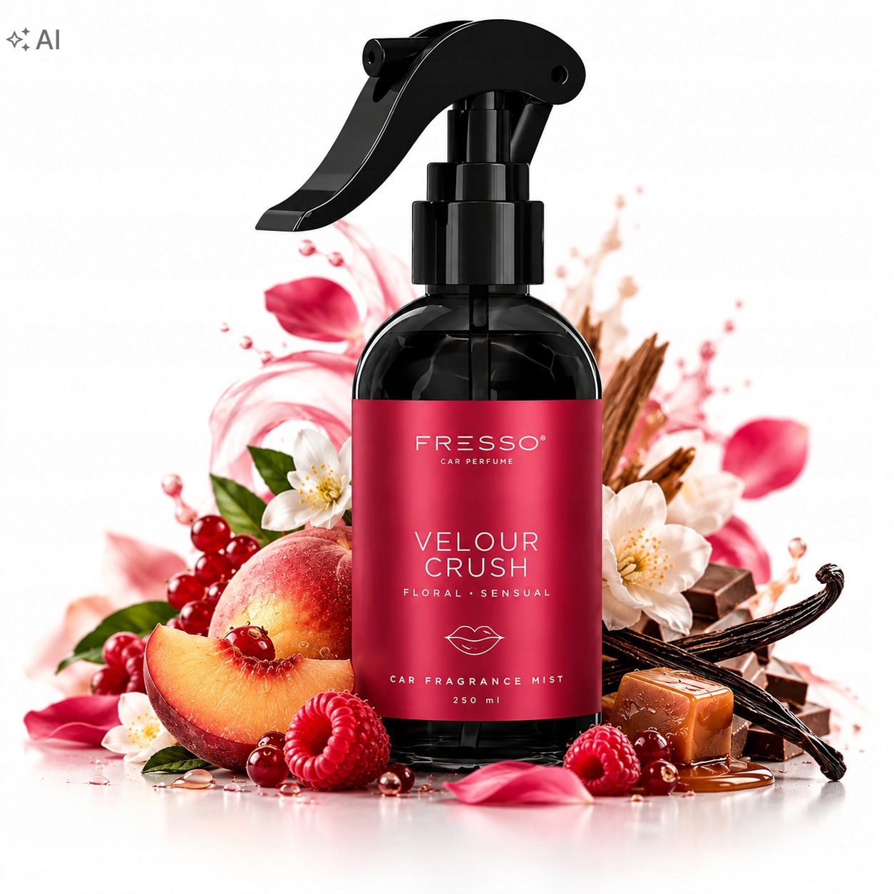 Fresso Velour Crush Mist 250ml zapachowa mgiełka do samochodu