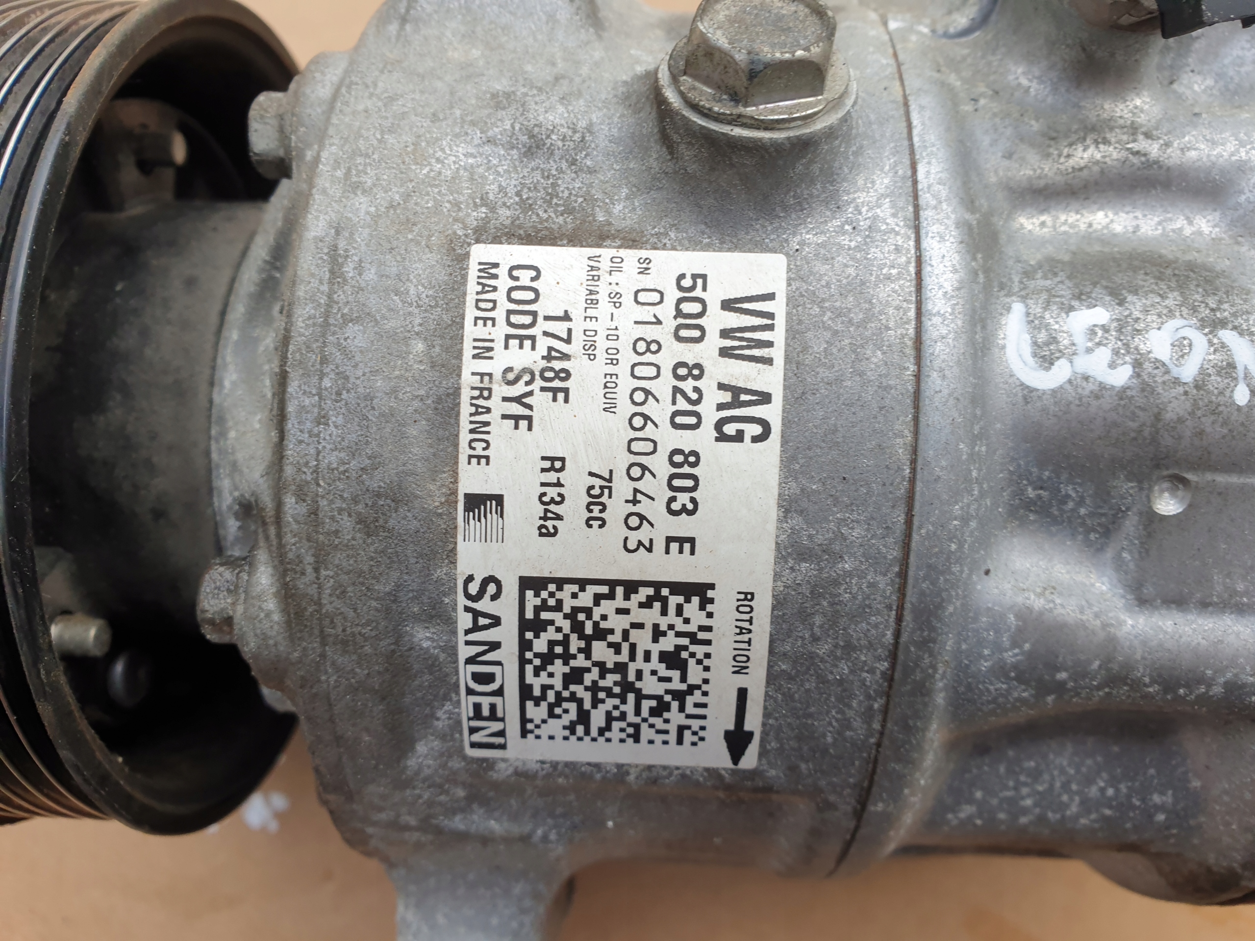 Klimakompressor klimaanlage SEAT VW SKODA 5Q0820803E