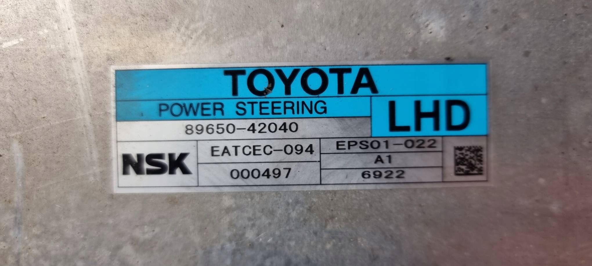 modulo SERVOSTERZO 89650-42040 TOYOTA RAV-4 III