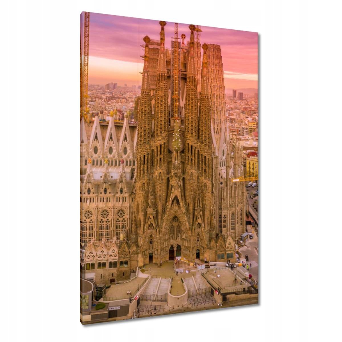 Obrazy 80x120 Slunečný den Barcelona