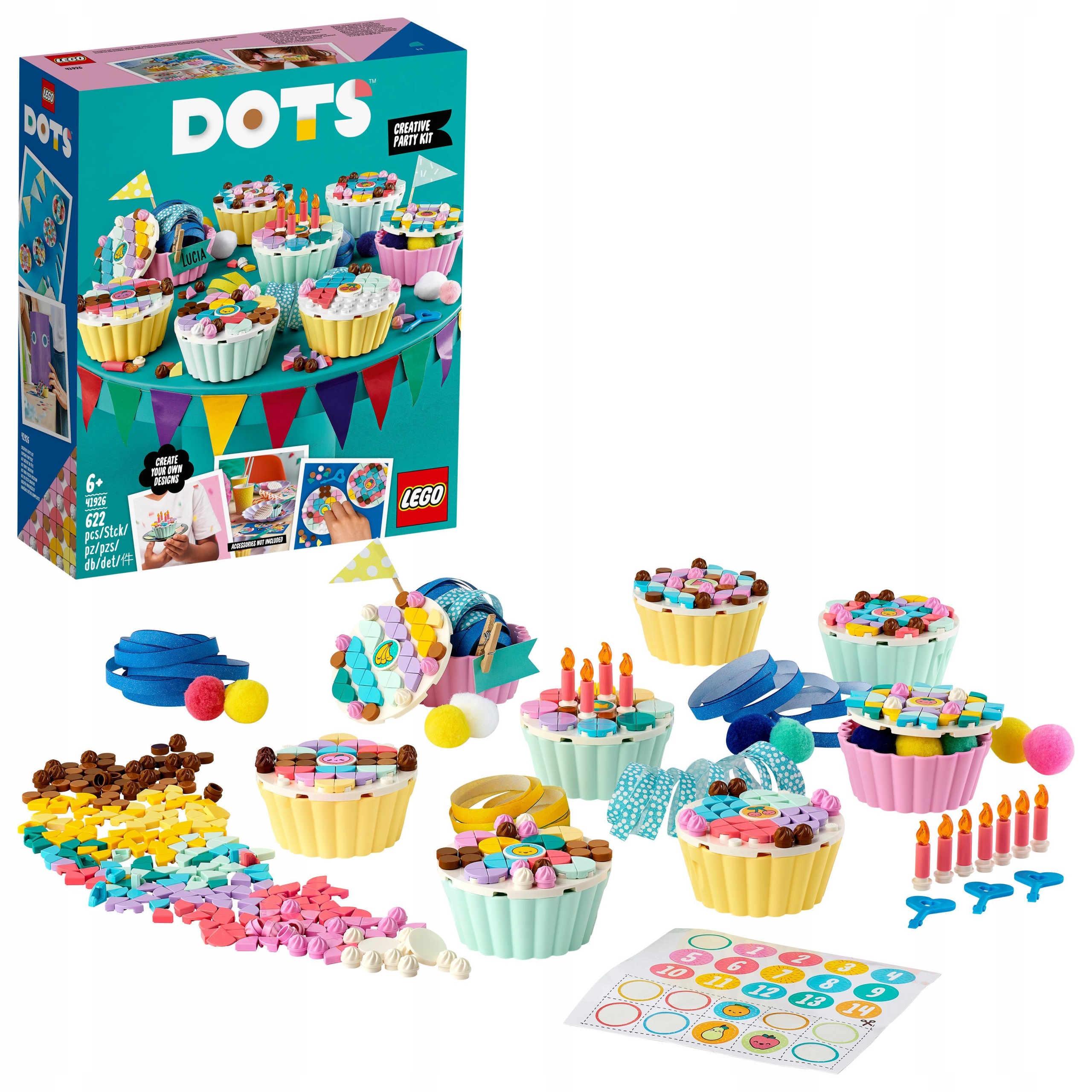 

Lego Dots Kreatywny zestaw z tortem 41926