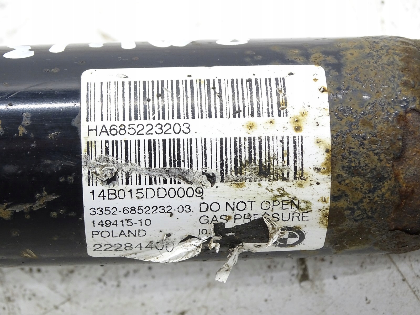 shock absorber McPherson left rear part rear BMW i3 L01 REX 6852232
