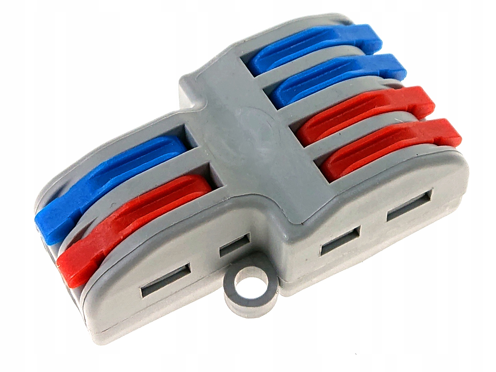 SZYBKOZŁĄCZKA PRZELOTOWA KOSTKA ELEKTRYCZNA INSTALACYJNA ROGAŁĘZIACZ 2-4