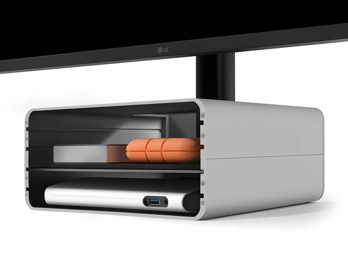 Twelve South HiRise Pro hliníková podložka iMac Apple Studio Display